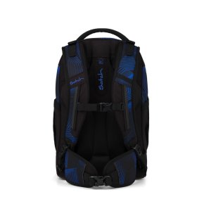 Satch Pack Schulrucksack seismic blue